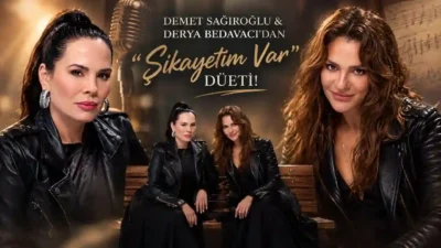 Türk pop müziğinin sevilen isimlerinden Demet Sağıroğlu ve Derya Bedavacı,