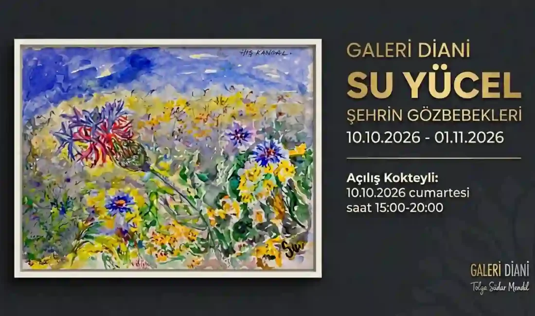Galeri Diani, Su Yücel’in İstanbul’un endemik bitkilerini konu alan “Şehrin