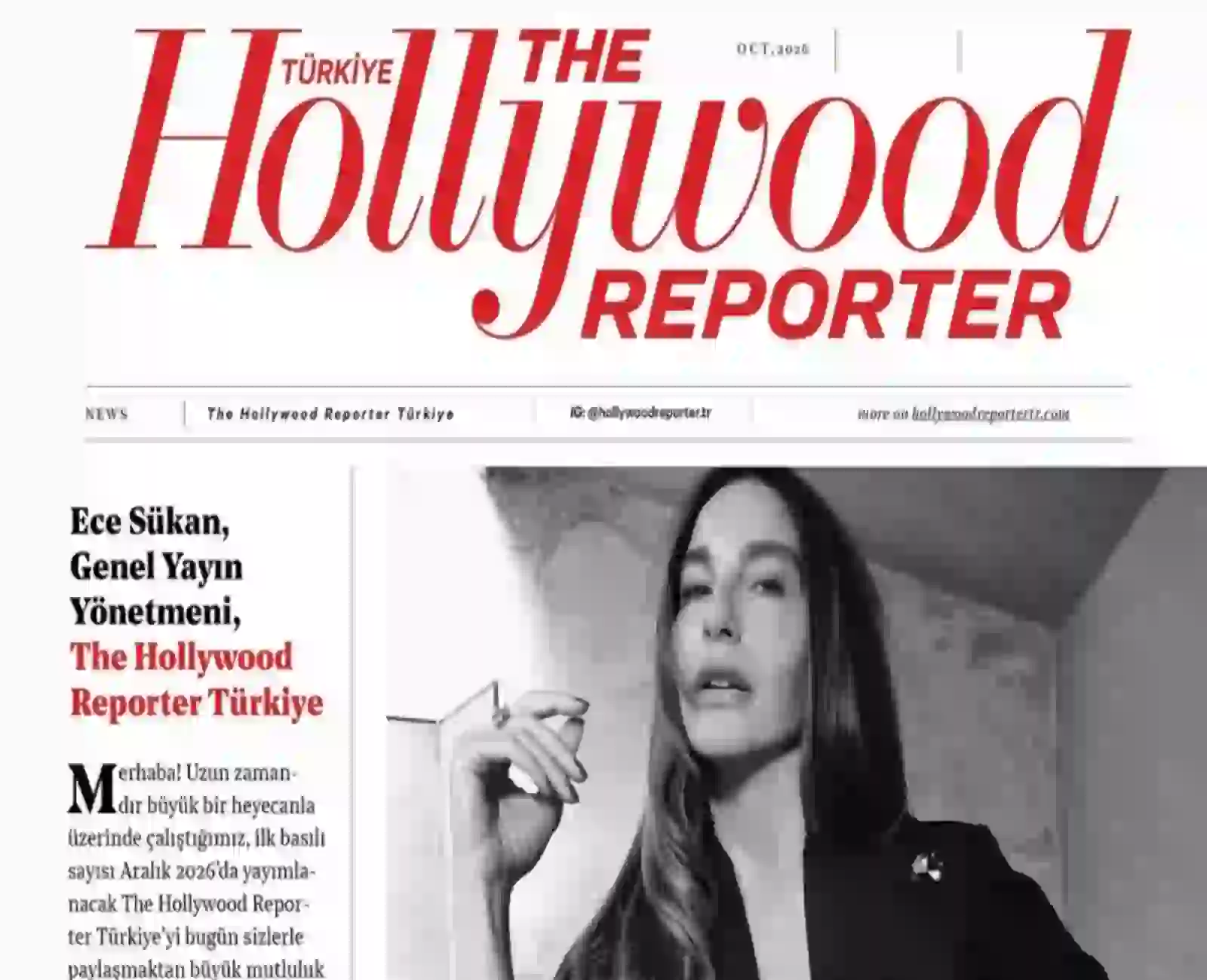 Sinema ve televizyon dünyası ile ilgili yaptığı yayınlardan tanınan The