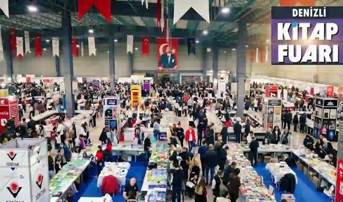 Denizli’de ilk kez düzenlenen Tüyap Kitap Fuarı, 212 katılımcı ve
